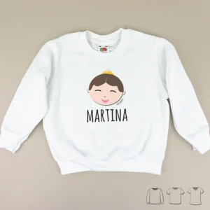 Camiseta o Sudadera Bebé y Niño/a Nombre + Festera