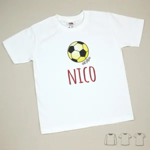 Camiseta o Sudadera Bebé y Niño/a Personalizada Balón
