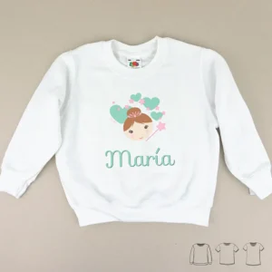 Camiseta o Sudadera Bebé y Niño/a Personalizada Hada