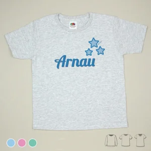 Camiseta o Sudadera Bebé y Niño/a Personalizada Personalizada Estrellas