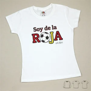Camiseta o Sudadera Bebé y Niño/a Soy de la Roja Balón