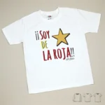 Camiseta o Sudadera Bebé y Niño/a Soy de la Roja Estrella