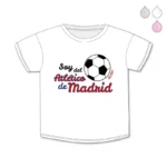 Camiseta o Sudadera Bebé y Niño/a Soy del Atlético de Madrid