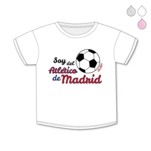 Camiseta o Sudadera Bebé y Niño/a Soy del Atlético de Madrid