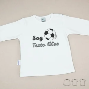 Camiseta o Sudadera Bebé y Niño/a Soy (el nombre de tu equipo)