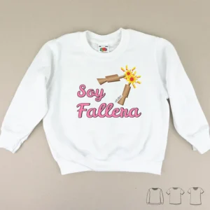 Camiseta o Sudadera Bebé y Niño/a Soy Fallera petardos