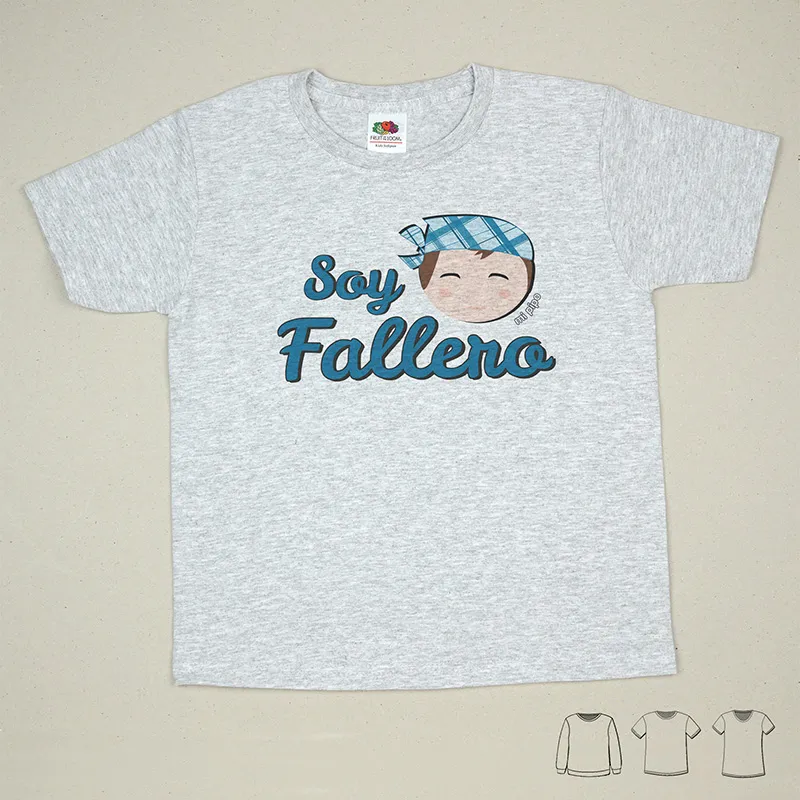 Camiseta o Sudadera Bebé y Niño/a Soy Fallero Niño Camiseta o Sudadera Bebé y Niño/a Soy Fallero Niño