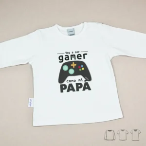 Camiseta o Sudadera Bebé y Niño/a Voy a ser gamer como mi Papá