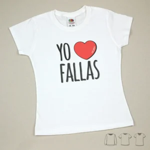 Camiseta o Sudadera Bebé y Niño/a Yo corazón Fallas