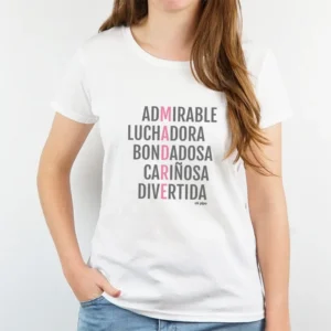 Camiseta o Sudadera Divertida Madre adjetivos Rosa