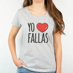 Camiseta o Sudadera Divertida Mamá Yo corazón Fallas