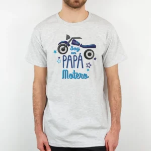 Camiseta o Sudadera Divertida Papá Soy un Papá Motero