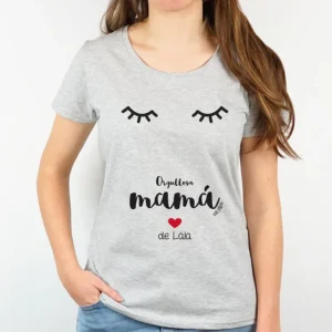 Camiseta o Sudadera Personalizada Mamá Pestañas Orgullosa mamá de Nombre niño/a (castellano) Camiseta o Sudadera Personalizada Mamá Pestañas Orgullosa mamá de Nombre niño/a (castellano)