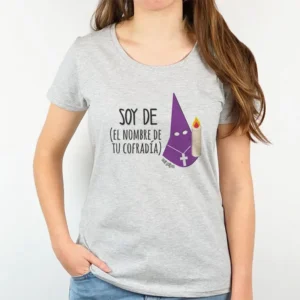 Camiseta o Sudadera Personalizada Mamá Soy de (el nombre de tu Cofradía) Nazareno Camiseta o Sudadera Personalizada Mamá Soy de (el nombre de tu Cofradía) Nazareno