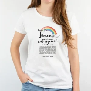 Camiseta Personalizada Hombre/Mujer Gracias Profe (nombre) por el curso más especial de nuestra vida (texto alumnos) Camiseta Personalizada Hombre/Mujer Gracias Profe (nombre) por el curso más especial de nuestra vida (texto alumnos)
