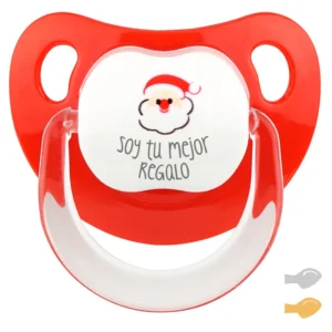 Chupete Baby Deco Soy tu mejor Regalo con Papá Noel