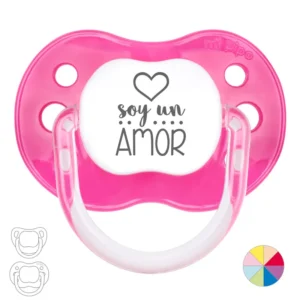 Chupete Divertido Soy un Amor corazón