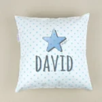 Cojín Estrella Azul personalizado