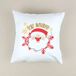 Cojín Navideño Feliz Navidad Papá Noel