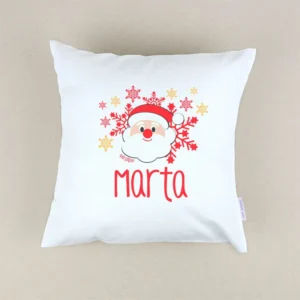 Cojín Navideño personalizado Papá Noel