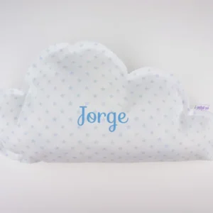 Cojín Nube Azul Handmade Personalizado
