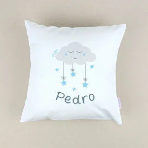 Cojín Nube Azul personalizado