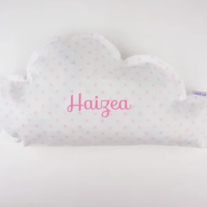 Cojín Nube Rosa Handmade Personalizado
