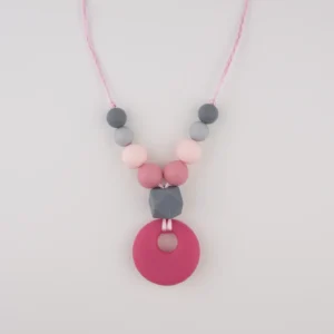 Collar de Lactancia Premium Fucsia