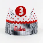 Corona Cumpleaños Unisex Handmade Personalizada