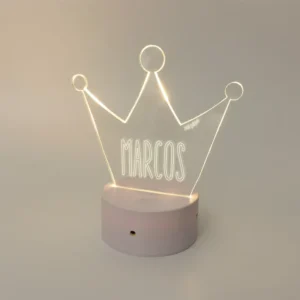 Lamparita Corona personalizada
