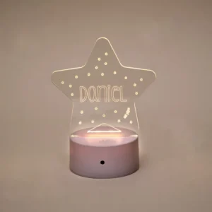 Lamparita Estrella personalizada