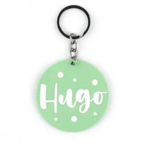 Llavero Metacrilato Menta Personalizado