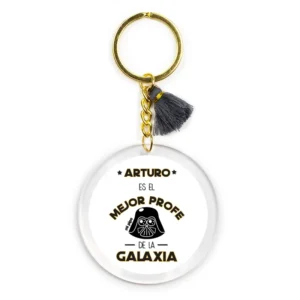 Llavero Metacrilato (Nombre) es el mejor Profe de la Galaxia