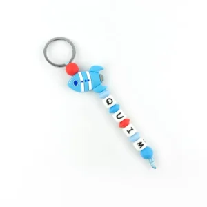 Llavero Silicona personalizado Cohete