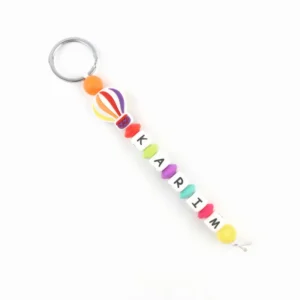 Llavero Silicona personalizado Globo