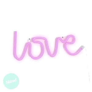 Love de Neón Rosa Love de Neón Rosa