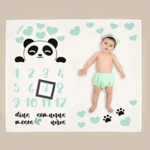Manta Cumplemes Panda