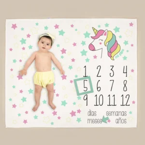 Manta Cumplemes Unicornio