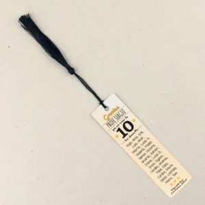 Marcapáginas Personalizado (nombre) un curso de 10 Marcapáginas Personalizado (nombre) un curso de 10