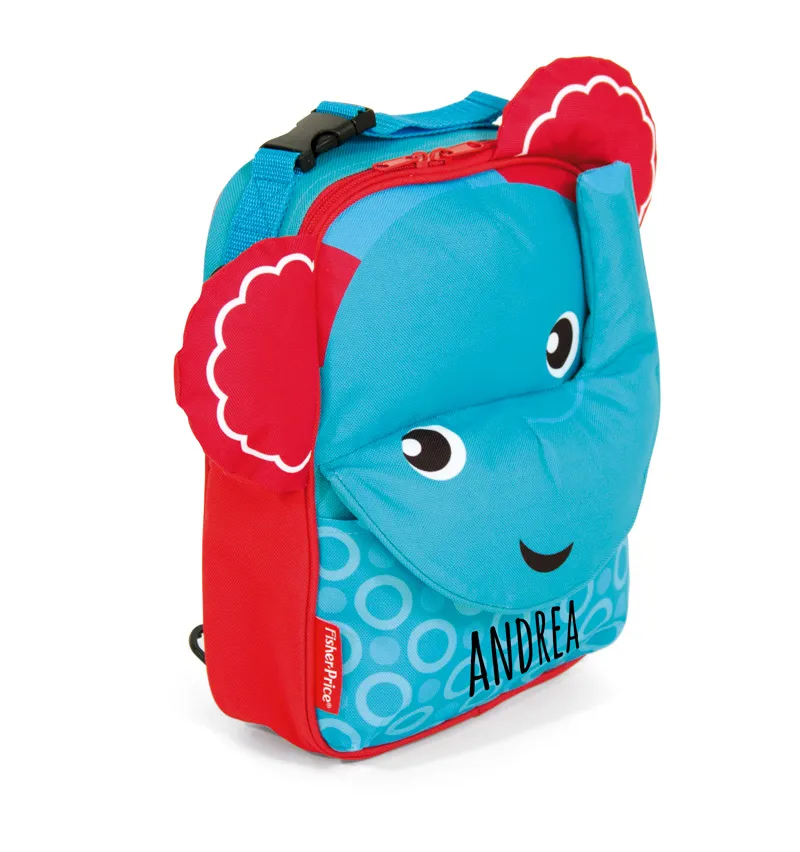 Mochila Fisher Price Elefante Personalizada Mochila Fisher Price Elefante Personalizada