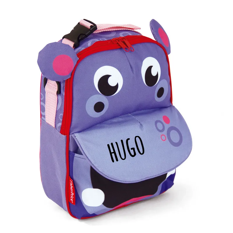 Mochila Fisher Price Hipopótamo Personalizada Mochila Fisher Price Hipopótamo Personalizada
