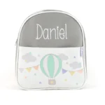 Mochila Globo Gris personalizada