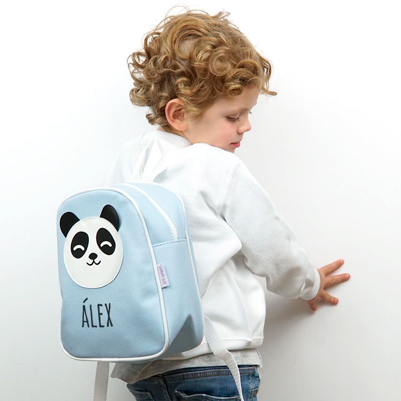 Mochila Panda Azul Personalizada - Imagen 2