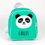 Mochila Panda Menta Personalizada