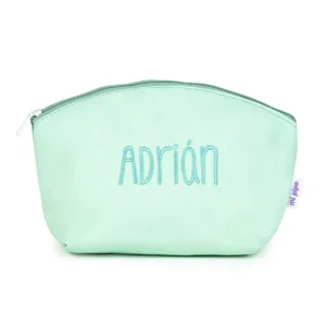 Neceser Polipiel Basic Menta Personalizado