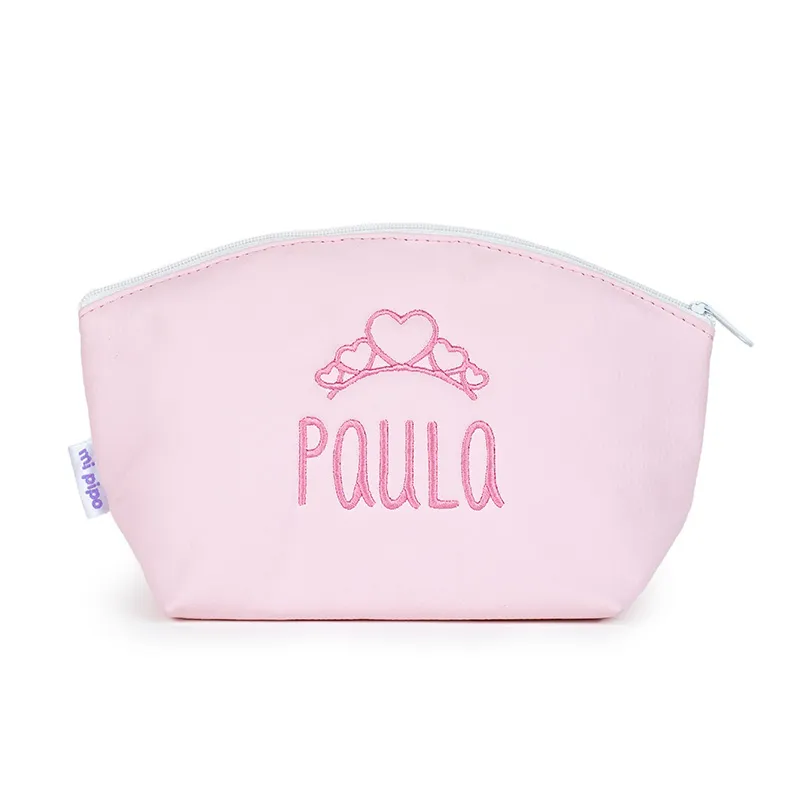 Neceser Polipiel Basic Rosa Personalizado Neceser Polipiel Basic Rosa Personalizado