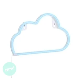 Nube de Neón Azul