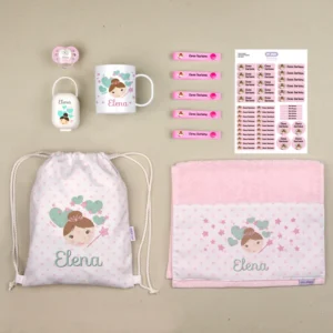 NUEVO Pack Mi Cole Hada personalizado + Regalo Etiquetas objetos