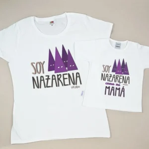 Pack 2 Prendas Mamá Soy Nazarena / Soy Nazarena como mi Mamá