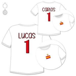 Pack 2 Prendas Nombre + Número España